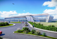 Cel mai extins terminal de aeroport construit recent în România este în curs de realizare la Craiova