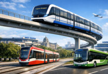 Monorail între Gara Craiova și Aeroport: investiție de 165 de milioane de euro, inclusă în noul PMUD