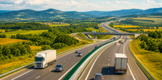 Via Carpatia, marele coridor rutier european care traversează România de la nord la sud