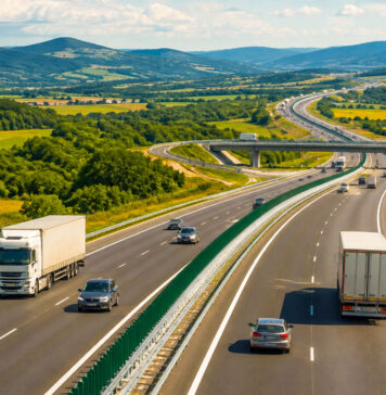 Via Carpatia, marele coridor rutier european care traversează România de la nord la sud